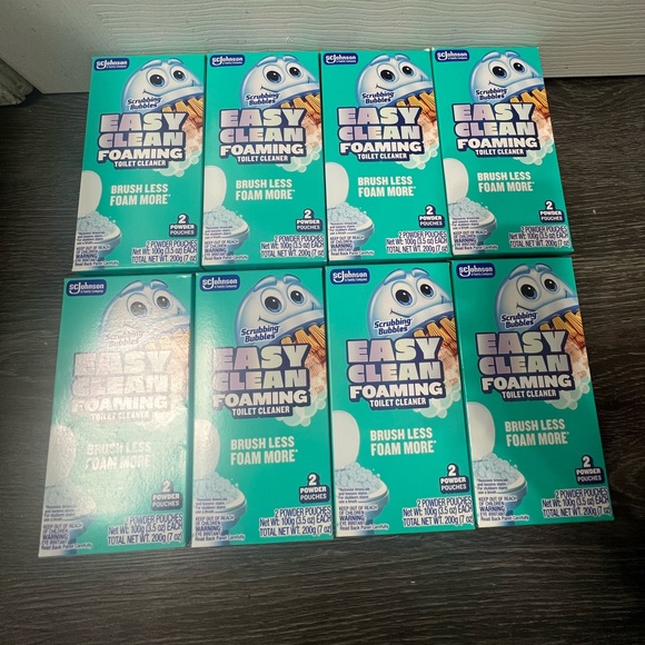 Lot of 8x Scrubbing Bubbles Easy Clean Foaming Toilet Cleaner NEW - Picture 1 of 5